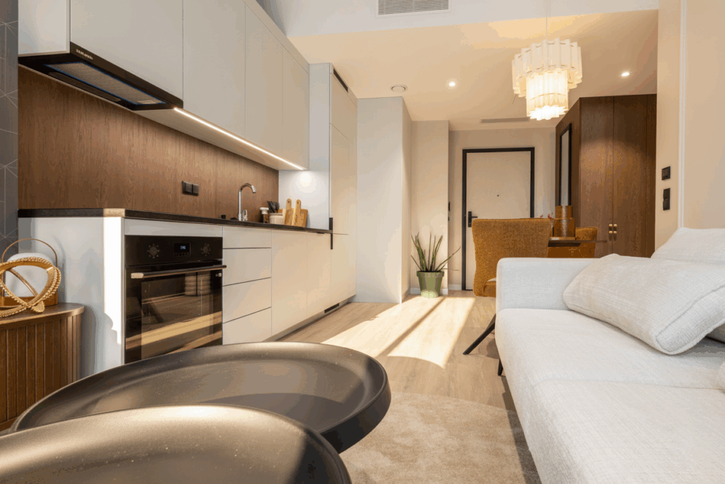 Profesjonalna fotografia apartamentu w centrum Warszawy