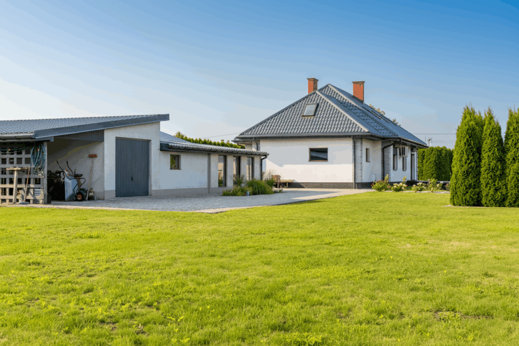 Profesjonalne zdjęcie domu pod Warszawą